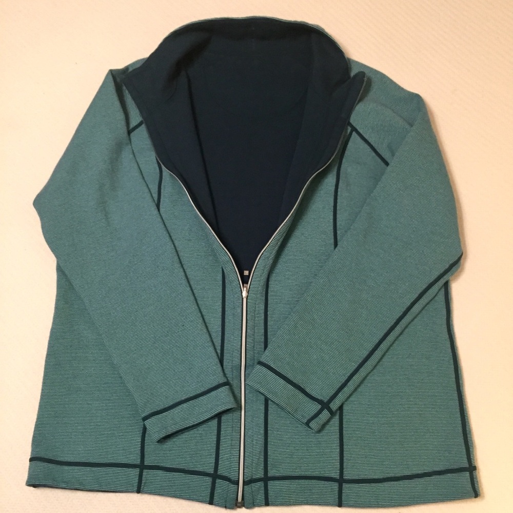 No Tag Reversible Green Jacket
